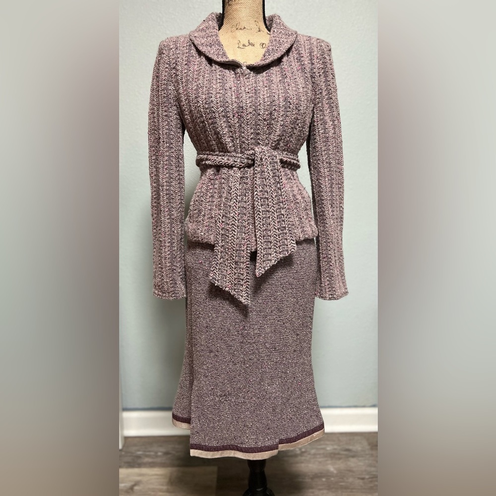 St. John suit size 8/4